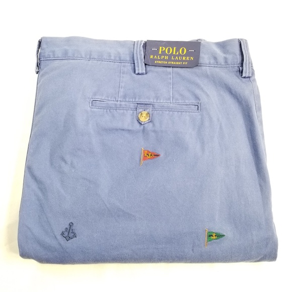 Polo Ralph Lauren Flag Pants Sz 42 x 30 - Picture 2 of 8